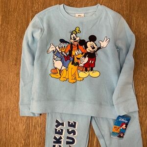 Mickey Mouse and Friends Sweat shirt and jogger set 4-5 T